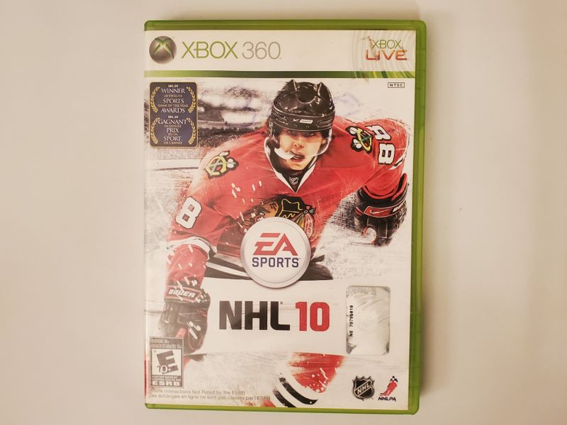 Microsoft Xbox 360 NHL 10 video game