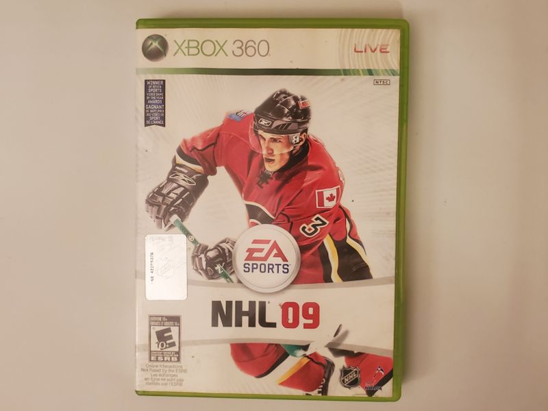 Microsoft Xbox 360 NHL 09 video game