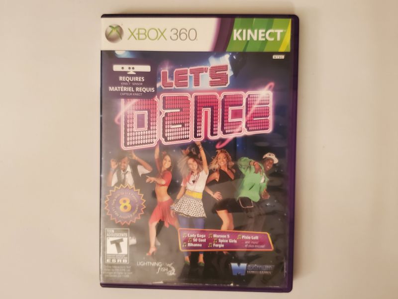 Microsoft Xbox 360 Let's Dance video game
