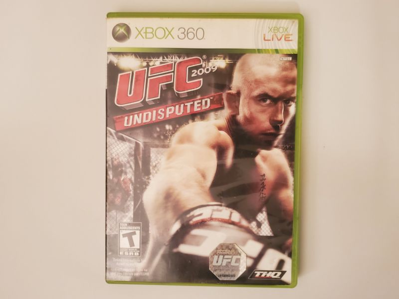 Microsoft Xbox 360 UFC 2009 Undisputed video game