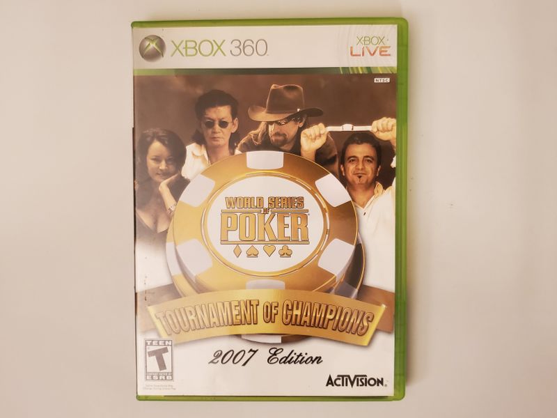 Microsoft Xbox 360 World Series of Poker Tournament of Champions 2007 video game
