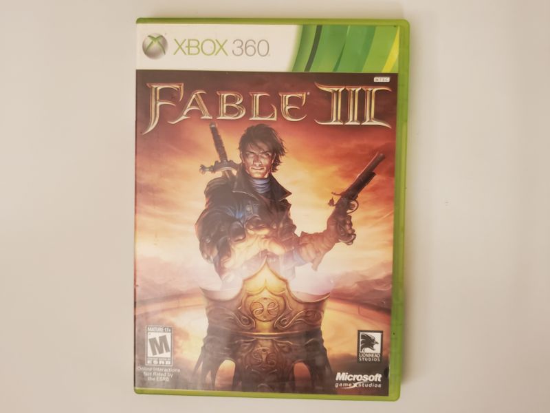 Microsoft Xbox 360 Fable III video game