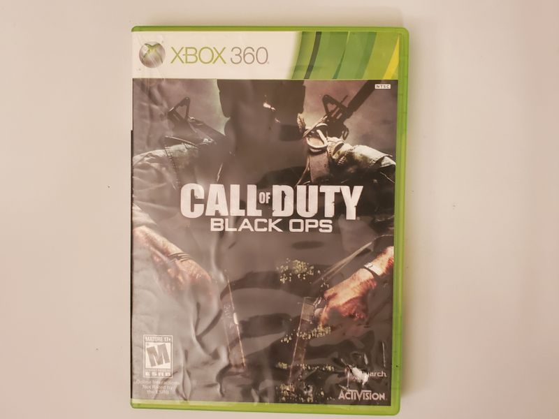 Microsoft Xbox 360 Call of Duty Black Ops video game