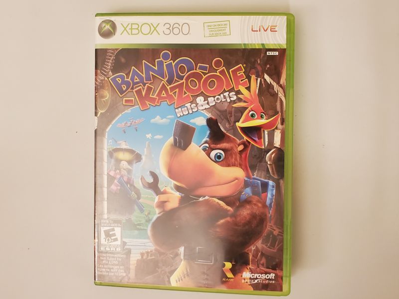 Microsoft Xbox 360 Banjo Kazooie Nuts & Bolts video game