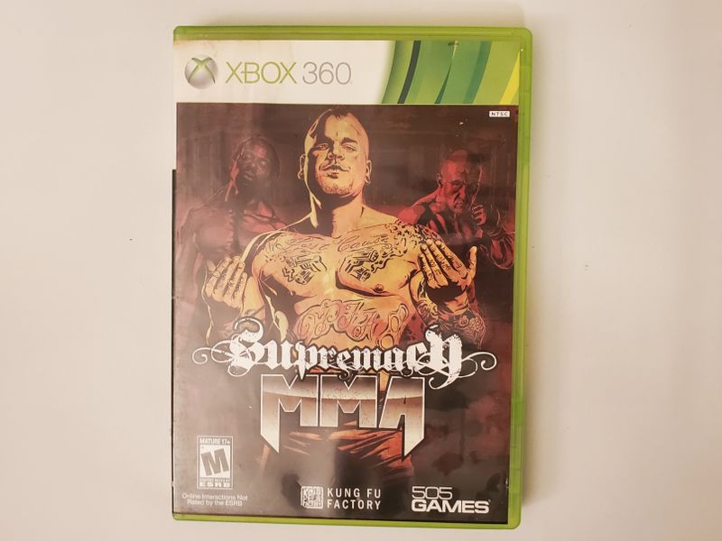 Microsoft Xbox 360 Supremacy MMA video game