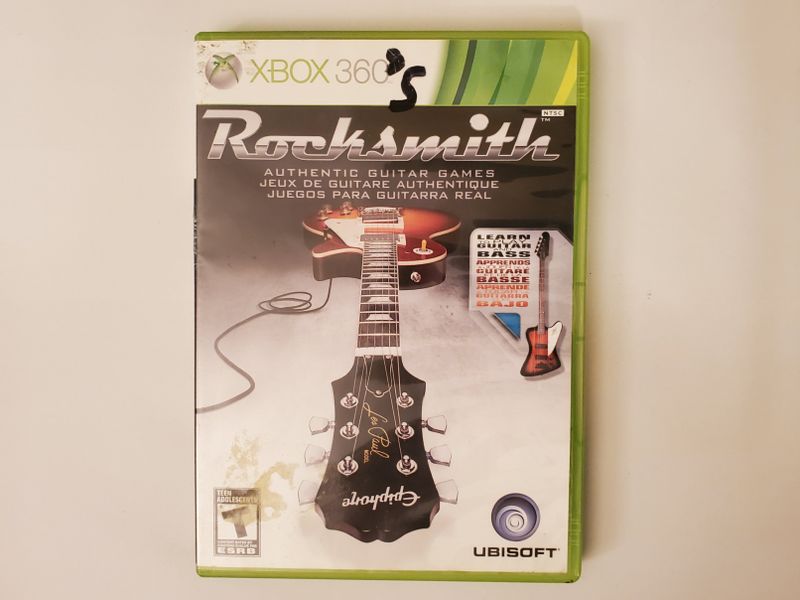 Microsoft Xbox 360 Rocksmith video game