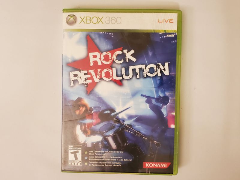Microsoft Xbox 360 Rock Revolution video game
