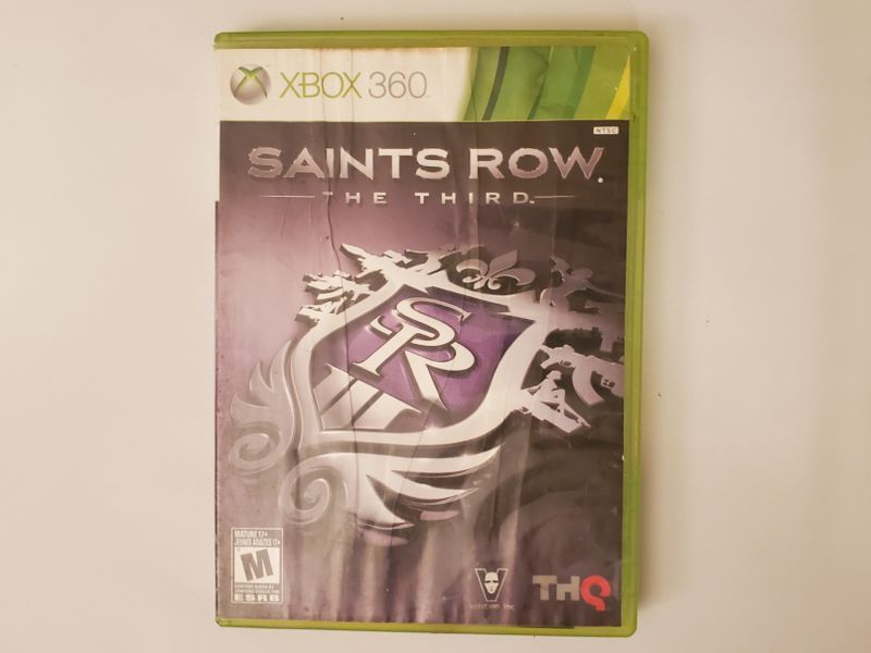 Microsoft Xbox 360 Saints Row The Third video game