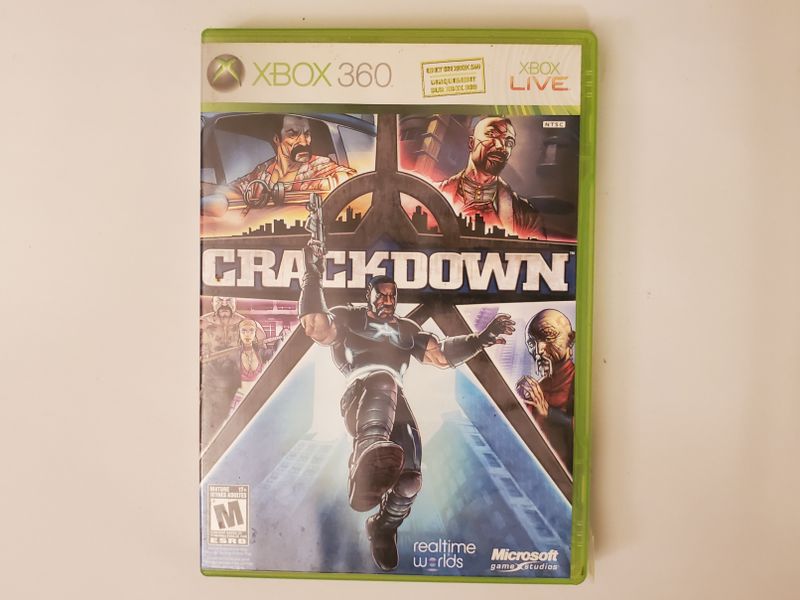Microsoft Xbox 360 Crackdown video game