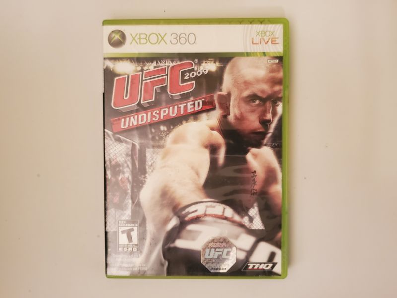 Microsoft Xbox 360 UFC 2009 Undisputed video game