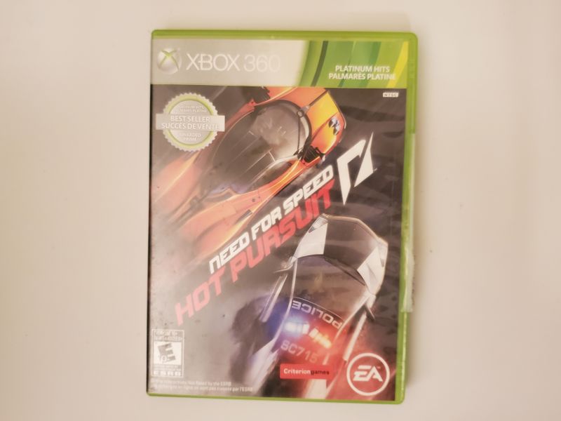 Microsoft Xbox 360 Need for Speed Hot Pursuit Platinum Hits video game