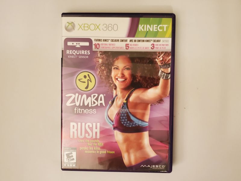 Microsoft Xbox 360 Zumba Fitness Rush video game