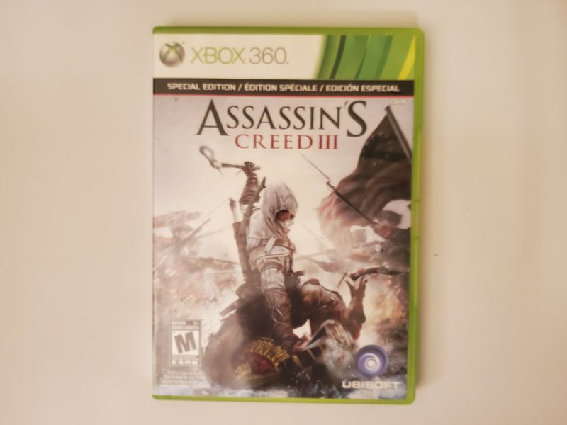Microsoft Xbox 360 Assassin's Creed III Special Edition video game
