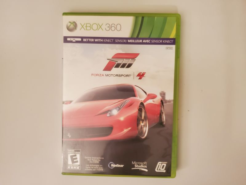 Microsoft Xbox 360 Forza Motorsport 4 video game