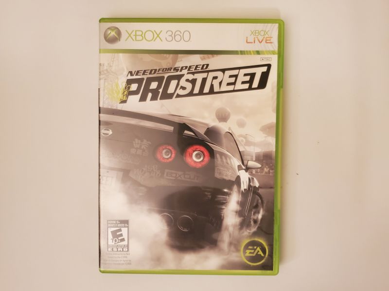 Microsoft Xbox 360 Need for Speed ProStreet video game