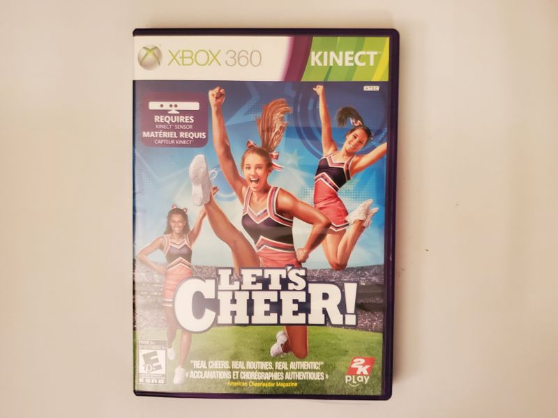 Microsoft Xbox 360 Let's Cheer video game