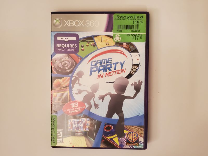 Microsoft Xbox 360 Game Party In Motion video game