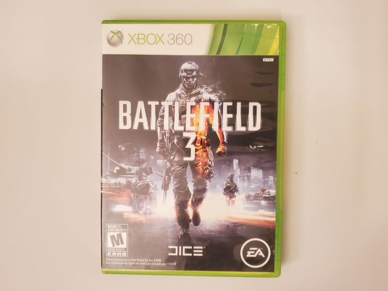 Microsoft Xbox 360 Battlefield 3 video game