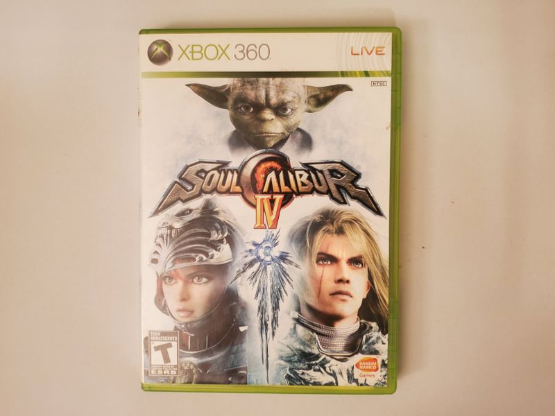 Microsoft Xbox 360 Soul Calibur IV video game