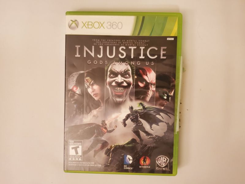 Microsoft Xbox 360 Injustice Gods Among Us video game