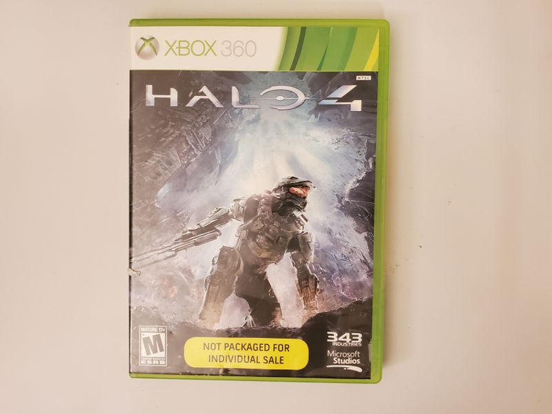 Microsoft Xbox 360 Halo 4 video game
