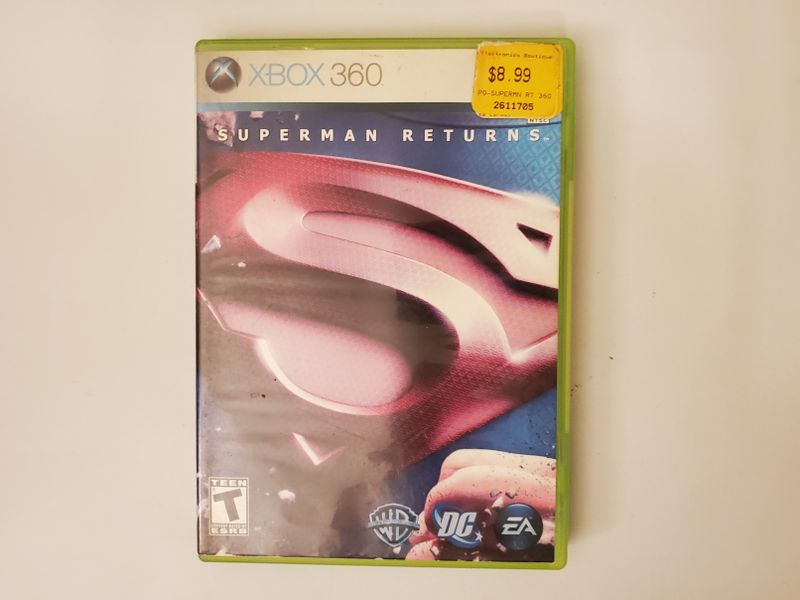 Microsoft Xbox 360 Superman Returns video game