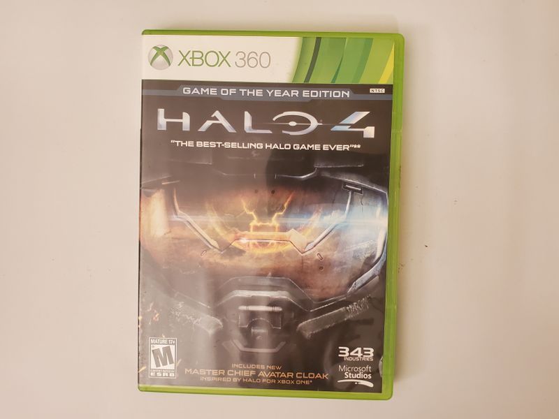 Microsoft Xbox 360 Halo 4 Game of the year edition video game