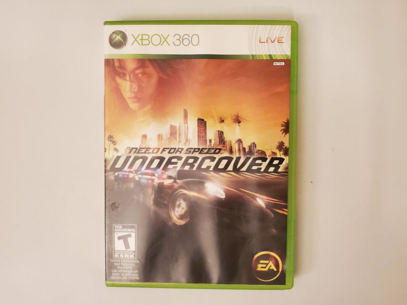 Microsoft Xbox 360 Need for Speed Undercover video game
