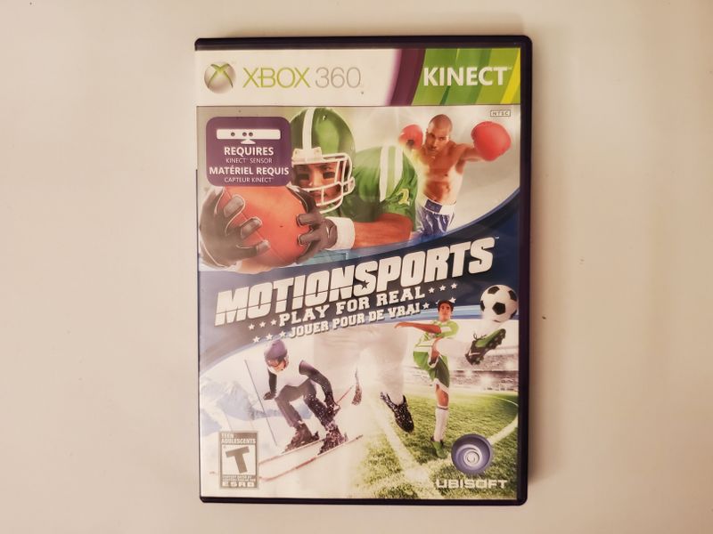 Microsoft Xbox 360 Motionsports Play for real video game
