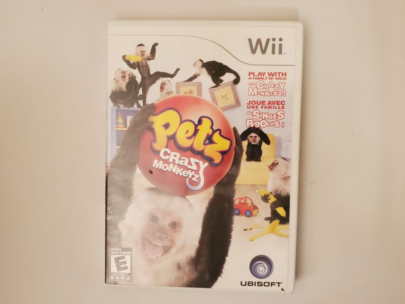 Nintendo Wii Petz: Crazy Monkeyz video game