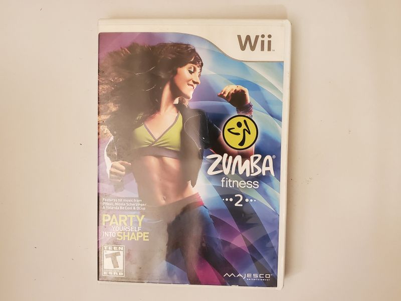 Nintendo Wii Zumba Fitness 2 video game