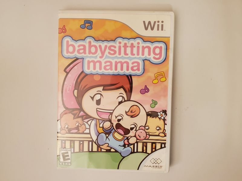 Nintendo Wii Babysitting Mama video game