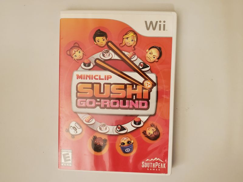 Nintendo Wii Miniclip Sushi Go-Round video game