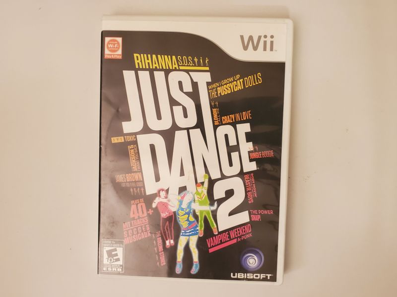 Nintendo Wii Just Dance 2 video game