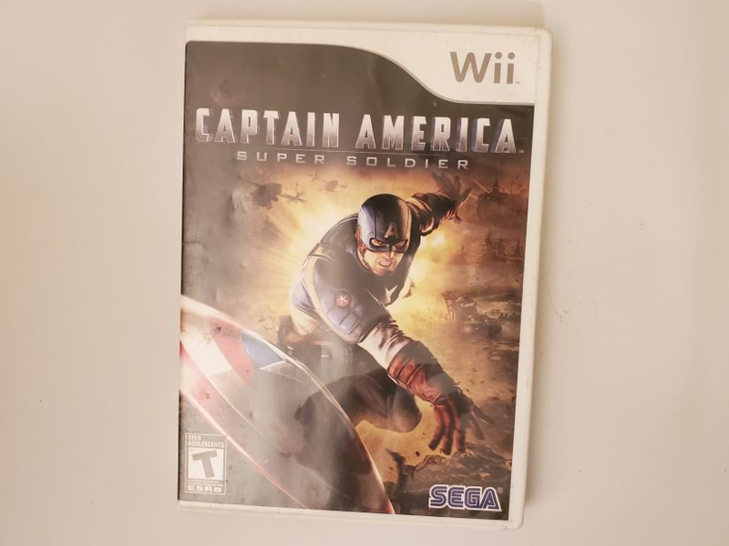 Nintendo Wii Captain America: Super Soldier video game