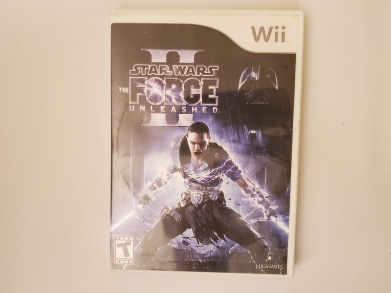 Nintendo Wii Star Wars II The Force Unleashed video game