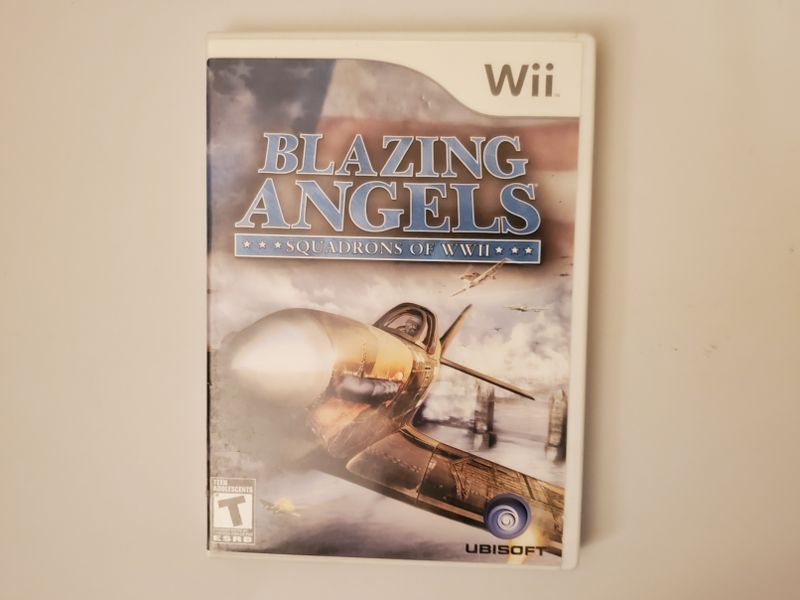Nintendo Wii Blazing Angels Squadrons of WWII video game