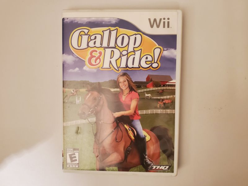 Nintendo Wii Gallop & Ride! video game