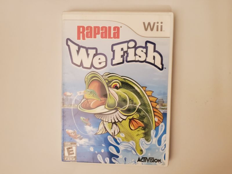 Nintendo Wii We Fish video game