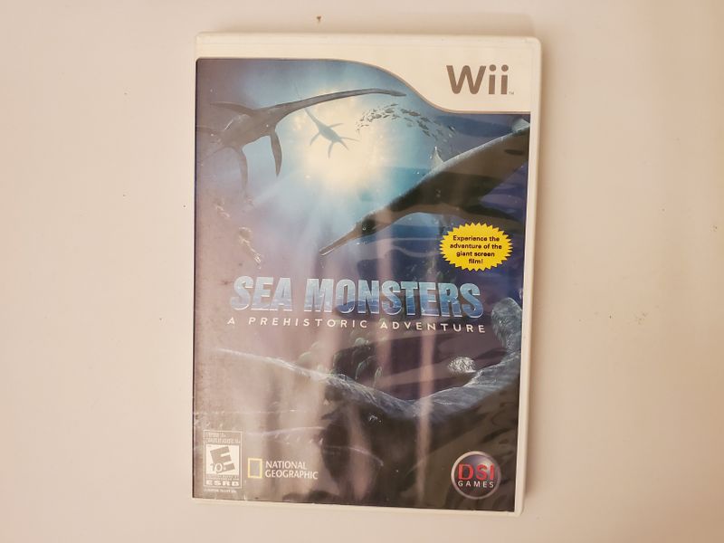 Nintendo Wii Sea Monsters: A Prehistoric Adventure video game