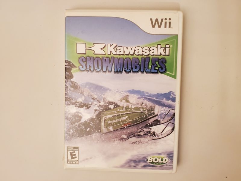 Nintendo Wii Kawasaki Snowmobiles video game