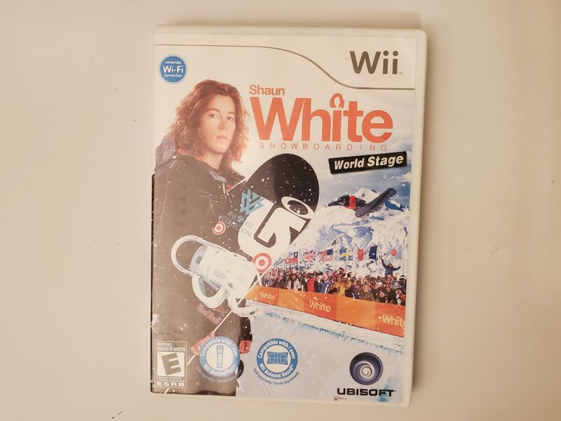 Nintendo Wii Shaun White Snowboarding World Stage video game