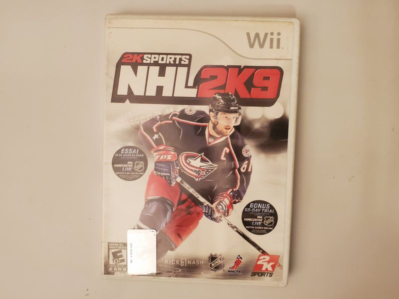 Nintendo Wii NHL 2K9 video game