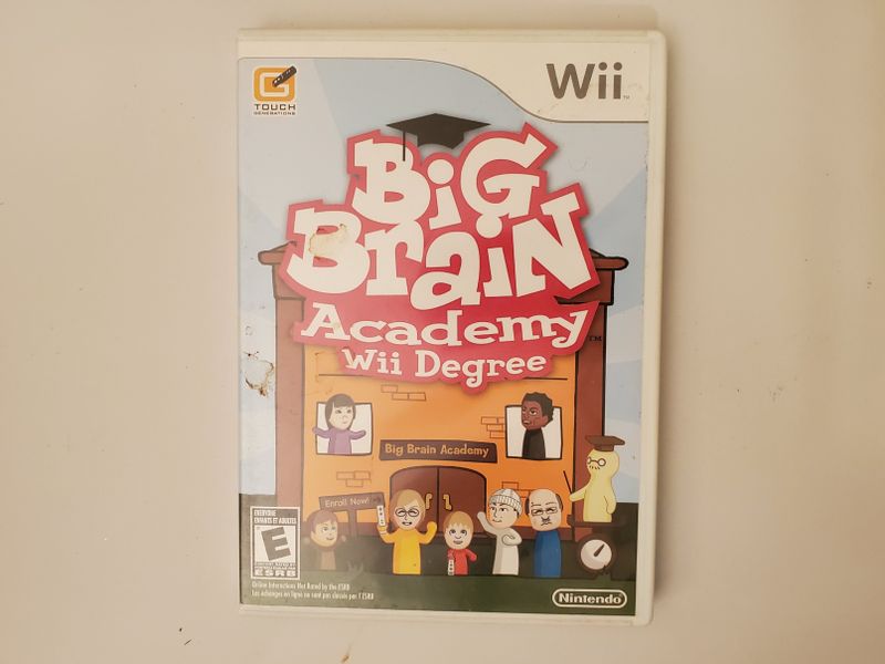 Nintendo Wii Big Brain Academy Wii Degree video game