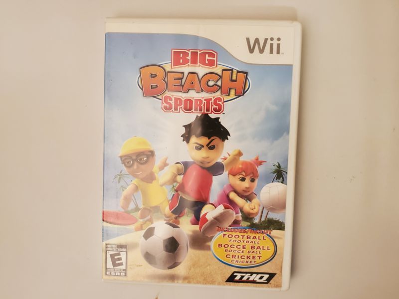 Nintendo Wii Big Beach Sports video game