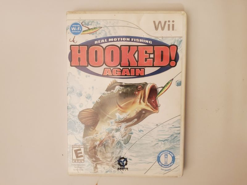 Nintendo Wii Hooked! Real Motion Fishing Again video game