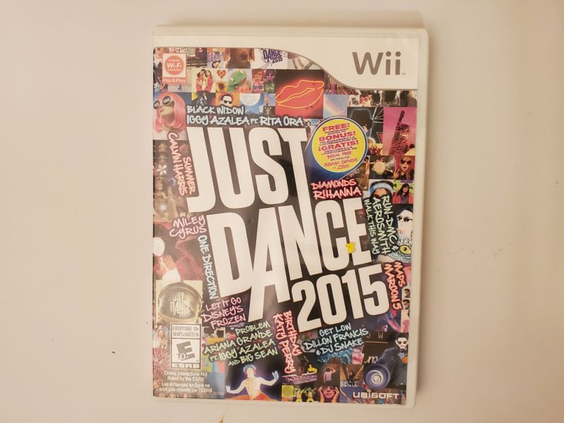 Nintendo Wii Just Dance 2015 video game