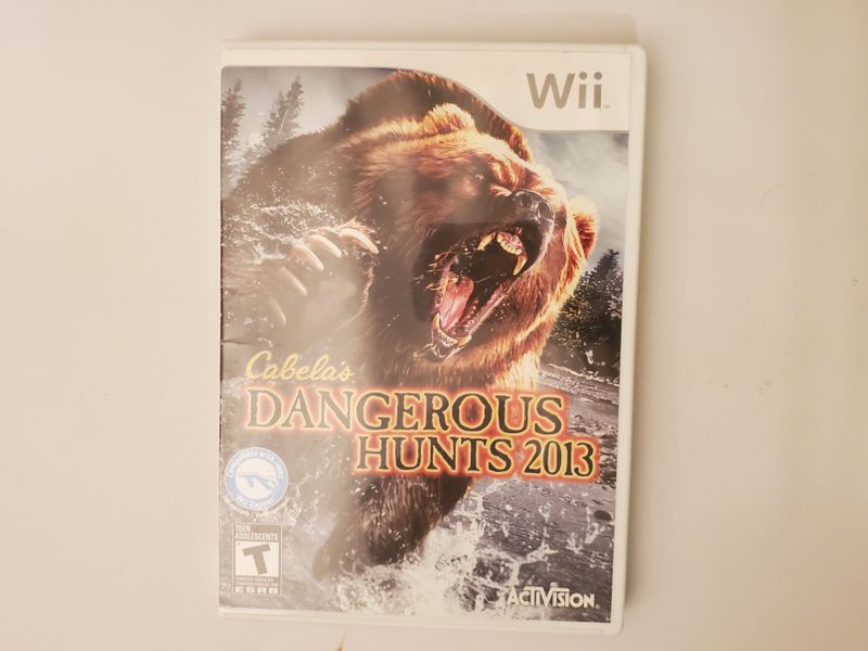Nintendo Wii Cabela's Dangerous Hunts 2013 video game