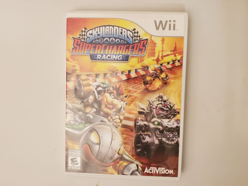 Nintendo Wii Skylanders Superchargers Racing video game