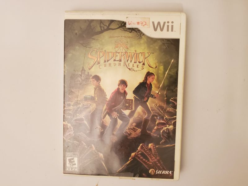 Nintendo Wii The Spiderwick Chronicles video game